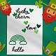 Saint Patrick's Day Stanzschablonen aus Kohlenstoffstahl DIY-WH0309-1611-4