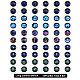 Craftdady 5 Sets 5 Stile Glascabochons GGLA-CD0001-07-6