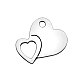 201 Stainless Steel Charms STAS-Q201-T148-1