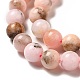 Brins de perles d'opale rose imitation naturelle G-G992-A03-4