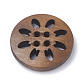 4-Agujero botones de madera X-WOOD-S040-35-2