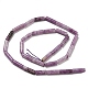 Natural Lilac Jade Beads Strands G-G006-A01-01-3