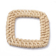 Handmade Reed Cane/Rattan Woven Linking Rings X-WOVE-Q075-16-2