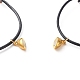 Set di braccialetti con ciondoli a cuore in lega magnetica per San Valentino BJEW-JB06415-01-9