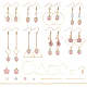 SUNNYCLUE DIY Flower Earring Making Kits DIY-SC0001-84G-1