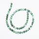Natural African Jade Round Bead Strands G-F425-02-2