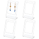 Transparente Acryl-Ohrring-Displayständer EDIS-WH0012-19-1