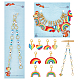 Knitting Row Counter Chains & Locking Stitch Markers Kits HJEW-AB00512-1