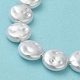 Fili di perle di plastica imitazione perla abs KY-F021-06-2
