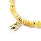 Bear Pendant Necklace for Teen Girl Women NJEW-JN03704-8