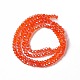Electroplate Glass Beads Strands EGLA-R048-2mm-21-3