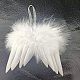 Мини-кукла с крыльями ангела и перьями FIND-PW0001-049-D01-1