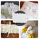 7.5 Yards×3 inch Floral Embroidery White Cotton Eyelet Lace Trim Ribbon Floral Eyelet Edge Trim for Sewing Crafts Dresses Skirt Clothes Bag Tablecloth Curtain Pillow Decoration OCOR-MA0001-02-6