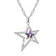925 Sterling Silver Pendant Necklaces NJEW-BB30725-7