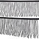 1 Yard Polyester-Quasten-Spitzenband&nbsp;SRIB-FG0001-29A-1