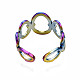 Open Oval Cuff Rings RJEW-N038-002-3