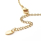 Heart Alloy Enamel Charm Bracelet for Valentine's Day BJEW-JB06656-05-5