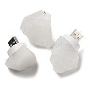 Самородки натуральный кристалл кварца USB ночник G-Q170-02I