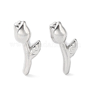 Серьги-гвоздики из нержавеющей стали 304 EJEW-Q788-03P