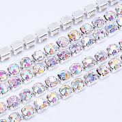 Цепочки из стразов CHC-T003-SS6-02S