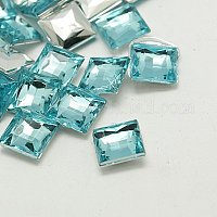 Акриловые стразы - кабошоны &nbsp;GACR-A014-8x8mm-08