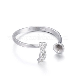 925 polsino in argento sterling rodiato&nbsp;STER-F048-22P