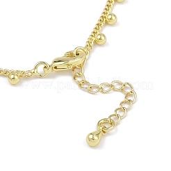Bracelets en laiton plaqués en rack pour femmes&nbsp;BJEW-K244-08B-G