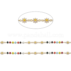 Catene smaltate in ottone dorato fatte a mano&nbsp;CHC-K011-21G