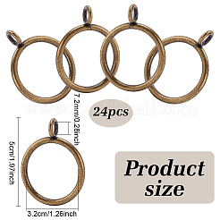 24 шт. железные кольца для штор с люверсом&nbsp;FIND-AN0001-68