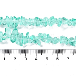 С напылением окрашенные прозрачные стеклянные бусинки&nbsp;X-GLAA-P060-01A-08