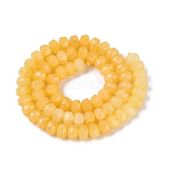 Fili di perline di vetro craquelé di giada imitazione&nbsp;GLAA-N068-01A-A05