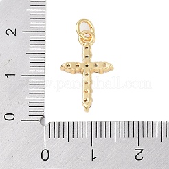 Покрытие стойки латунь микропаве прозрачные подвески из кубического циркония&nbsp;LS-KK-Z060-04G-02