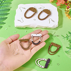 Наборы для изготовления висячих сережек своими руками&nbsp;DIY-TA0012-33