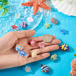 16 шт. нити из окрашенных стеклянных бусин 16 стилей&nbsp;LAMP-TA0001-81