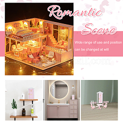 Mini bureau en plastique&nbsp;DIY-FG0003-02