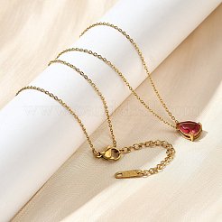 Collares de acero inoxidable 304&nbsp;NJEW-R022-01G-07
