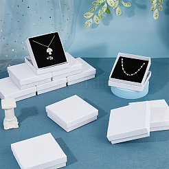 Подарочные коробки для украшений из текстурной бумаги&nbsp;OBOX-DC0001-01C-01