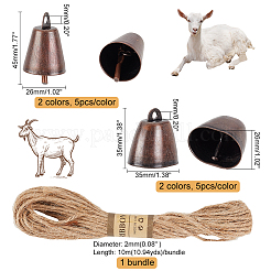 Набор для самостоятельного изготовления подвесного украшения в виде колокольчика&nbsp;DIY-GA0005-18