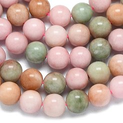 Malaysia naturale perle di giada fili&nbsp;G-B165-C06-10mm