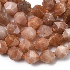 Натуральный персиковый лунный камень&nbsp;G-Z119-A18-03