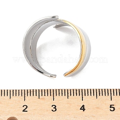 Verstellbare Manschettenringe aus Edelstahl 304&nbsp;RJEW-S626-01GP-A