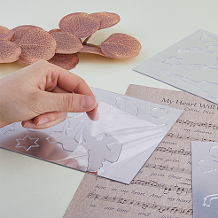 Зеркало акриловое самоклеющееся настенное декоративное&nbsp;AJEW-WH0518-24B