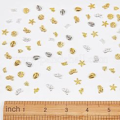 100 cabochon in lega stile oceano in 3 colori&nbsp;MRMJ-OC0002-30