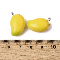 Подвески из смолы на фруктовую тематику&nbsp;RESI-D018-01P-02