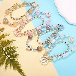 1 sangle mobile en perles acryliques&nbsp;AJEW-SZ0002-82C