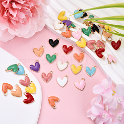 55шт 11 цвета подвески из цинкового сплава&nbsp;FIND-YW0007-42