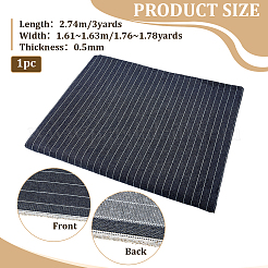 3 iarda di tessuto di cotone denim a righe&nbsp;DIY-FG0010-61