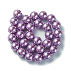 Brins de perles de verre écologiques&nbsp;HY-A008-14mm-RB056