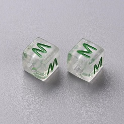 Прозрачные прозрачные акриловые бусины&nbsp;MACR-N008-46