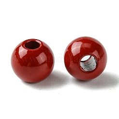 Perline in acciaio inox 202 verniciate a spruzzo&nbsp;STAS-Q321-02A-B